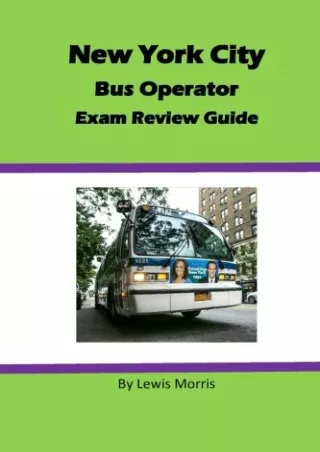 EPUB New York City Bus Operator Exam Review Guide