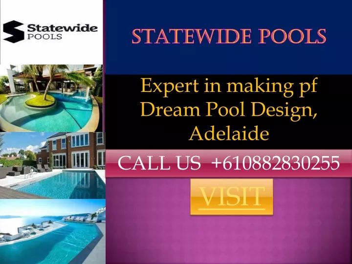 expert in making pf dream pool design adelaide
