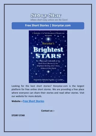 Free Short Stories | Storystar.com