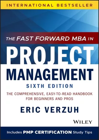 EBOOK The Fast Forward MBA in Project Management The Comprehensive Easy to Read