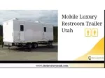 Mobile Luxury Restroom Trailer in Utah - slide 1