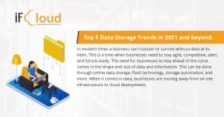 top 5 data storage trends in 2021 and beyond