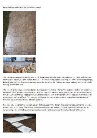 15 Reasons Why You Shouldn't Ignore concrete patio castle rock