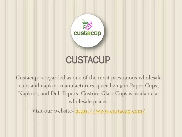 custacup