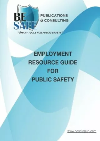 READ Employment Resource Guide for Public Safety