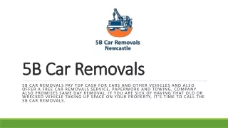5b car removals 5b car removals