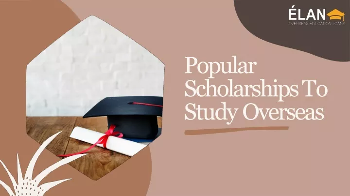 popular scholarships to study overseas