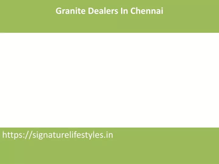 granite dealers in chennai