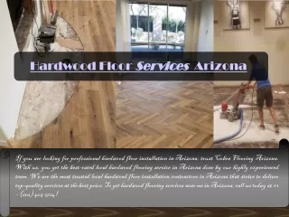 Hardwood Floor Services Arizona