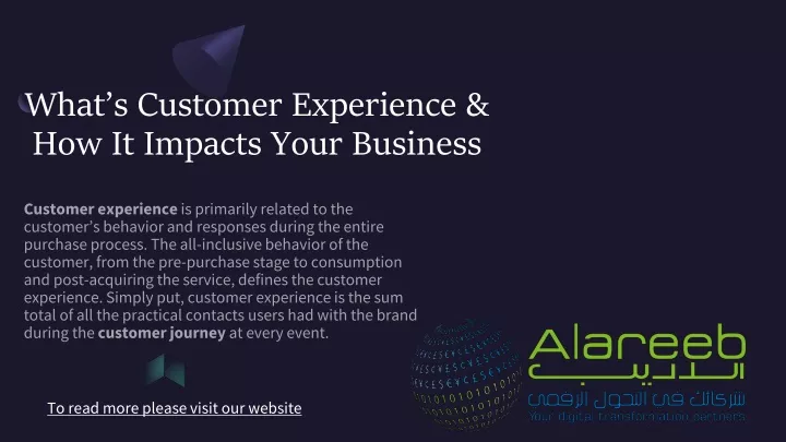 what s customer experience how it impacts your business