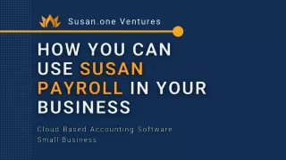 susan one ventures