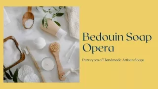 Purveyors of Handmade Artisan Soaps