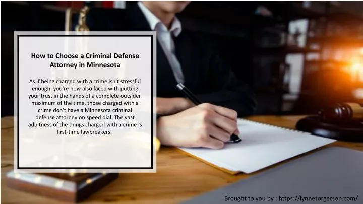 how to choose a criminal defense attorney