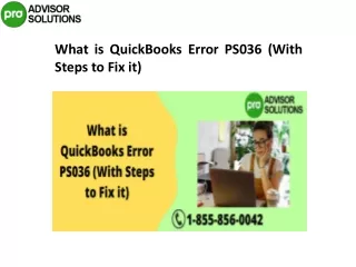 what is quickbooks error ps036 with steps