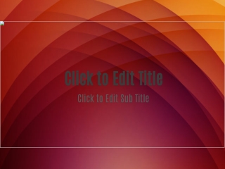 click to edit title click to edit sub title