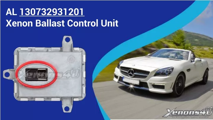 al 130732931201 xenon ballast control unit