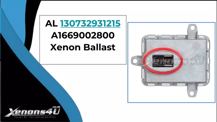 al 130732931215 a1669002800 xenon ballast