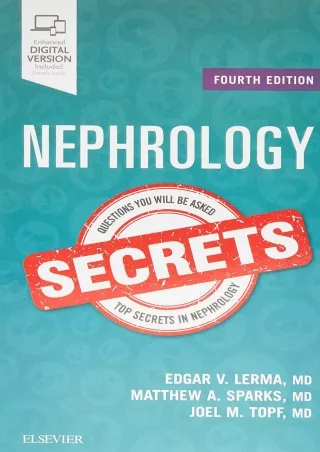 EBOOK Nephrology Secrets