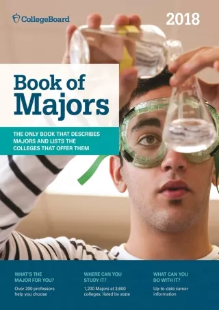 EBOOK Book of Majors 2018 College Board Book of Majors