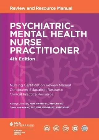 EPUB Psychiatric Mental Health Nurse Practitioner Review and Resource Manual 4th