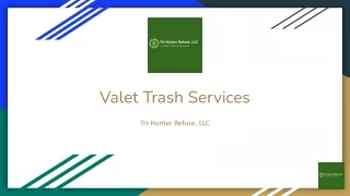 valet trash services