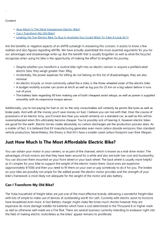 The Advantages And Disadvantages Of Electric Dirtbikes