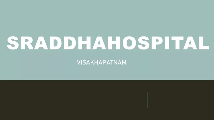 sraddhahospital