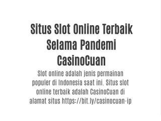 Situs Slot online