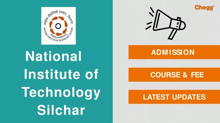 national institute of technology silchar