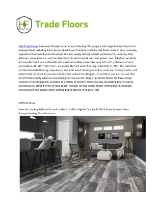 H & F Trade Floors