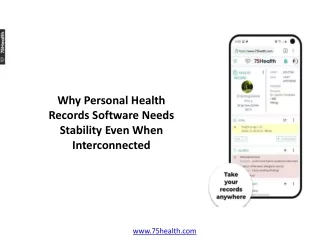 why personal health records software needs