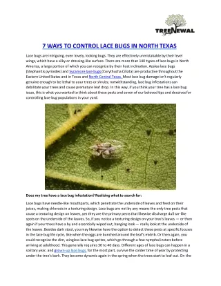 7 WAYS TO CONTROL LACE BUGS IN NORTH TEXAS (1)-converted