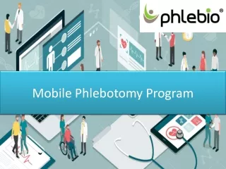mobile phlebotomy program