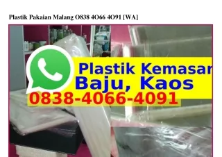 Plastik Pakaian Malang ౦838-Ꮞ౦ᏮᏮ-Ꮞ౦ᑫI(whatsApp)