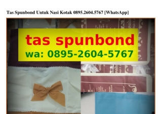 Tas Spunbond Untuk Nasi Kotak Ô895_ᒿ6Ô4_5ᜪ6ᜪ(whatsApp)