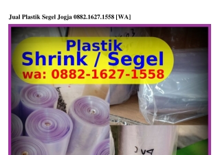 Jual Plastik Segel Jogja ౦882_1Ꮾ27_1558[WhatsApp]