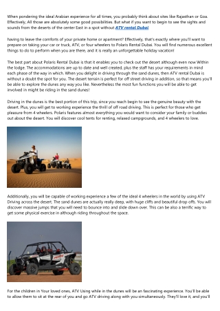 16 Must-Follow Facebook Pages for morning desert safari dubai Marketers