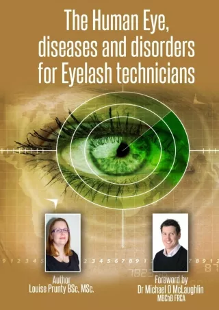EPUB The Human Eye diseases and disorders for Eyelash technicians