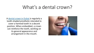 What’s a dental crown pdf 7