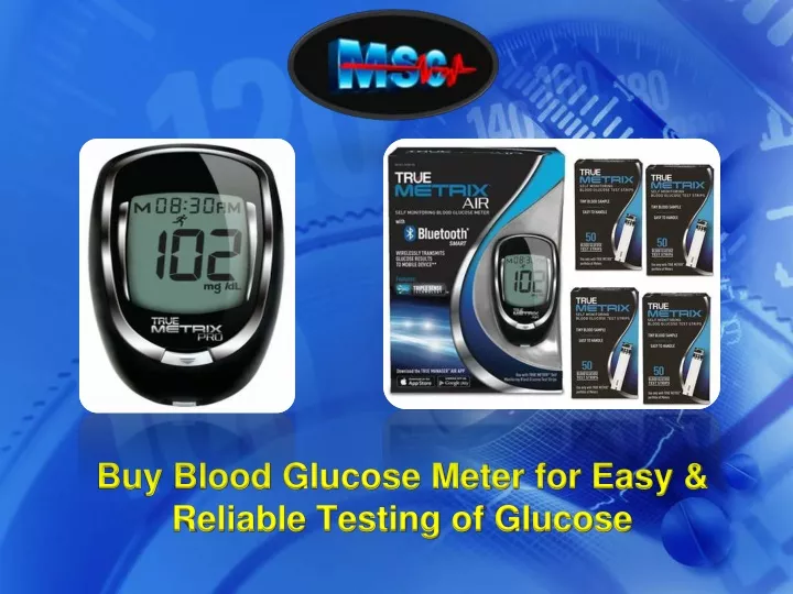 buy blood glucose meter for easy reliable testing
