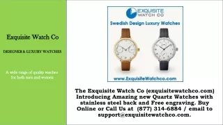 Exquisite Watch Co - Ph (877) 314-6884