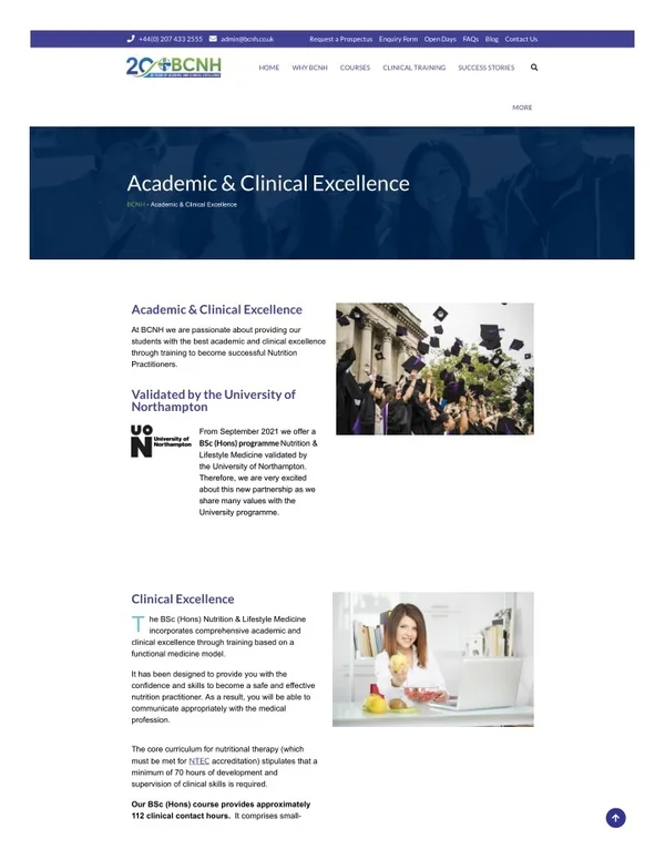 Nutritionist courses london