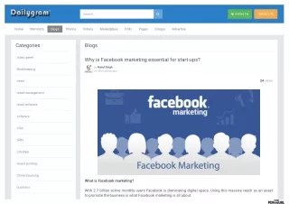 Why is Facebook marketing essential for start-ups?
