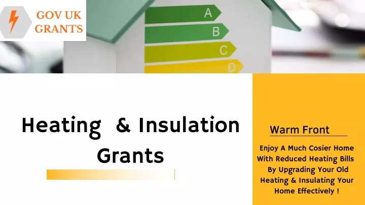 heating insulation grants