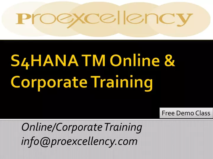 online corporate training info@proexcellency com