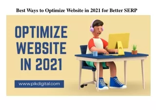 Best Ways to Optimize Website in 2021 for Better SERP