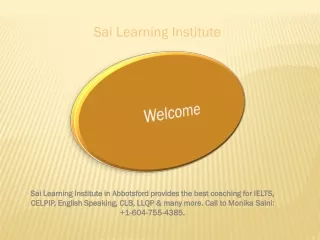 sai learning institute