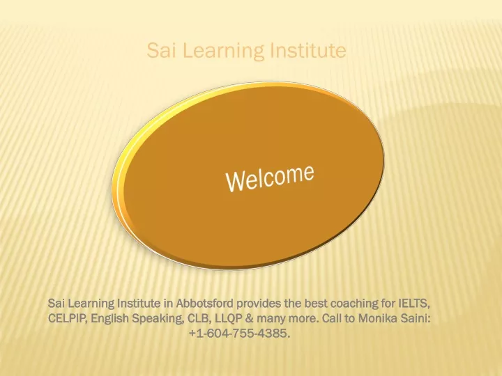 sai learning institute