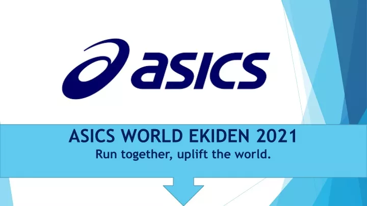 asics world ekiden 2021 run together uplift