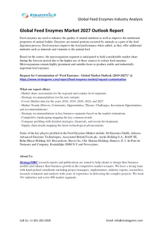 global feed enzymes industry analysis